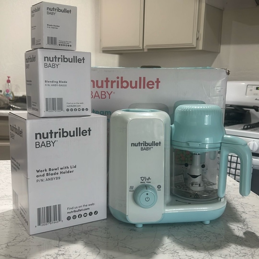 Nutribullet Baby Food Processor in Blue